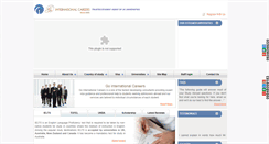 Desktop Screenshot of gointernationalcareers.com